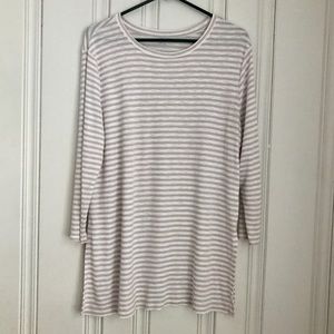 Old Navy Striped Tunic Shirt Large